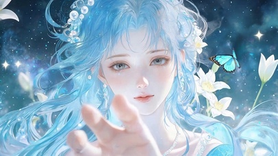 蓝汐花灵