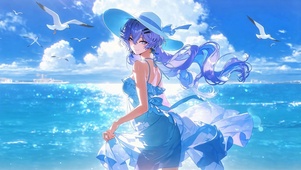海边坎特蕾拉