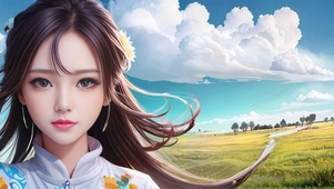 草原少女