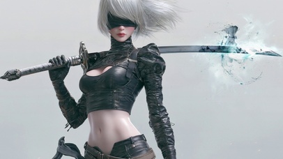 武侠风超酷美女