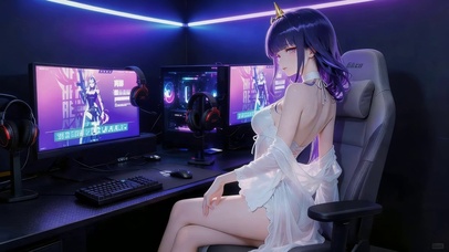 性感电竞女孩
