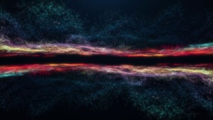 抽象宇宙空间穿越