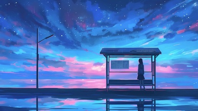 等车