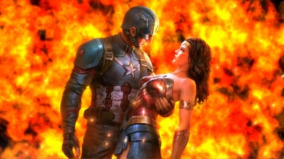 当美国队长遇上神奇女侠