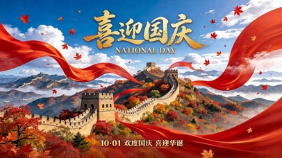 国庆节，国庆快乐声声影影