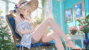 闲时花房萝莉卡提希娅