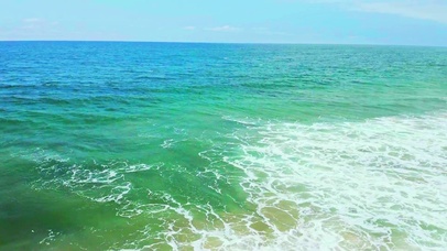 治愈碧绿海浪 4K