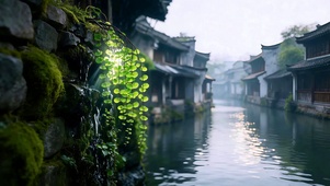 江南水叙古巷