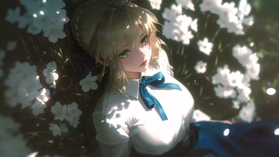 二次元唯美少女