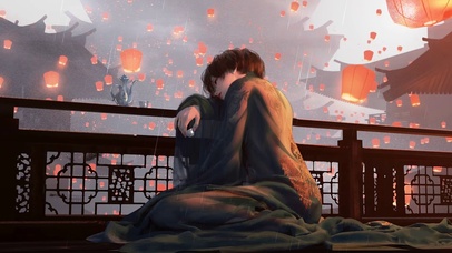 鬼刀小绿 借酒消愁