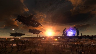 非常震撼的异星战场