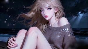 海边星光少女