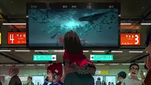触摸鲸鱼