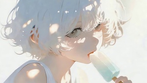 晴光浅夏少女