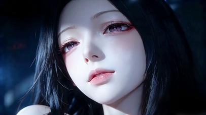 慵懒少女