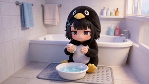 可爱小企鹅