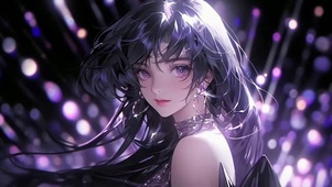 动漫插画少女
