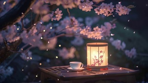 古灯品茶