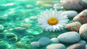 水中小雏菊