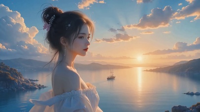 治愈唯美气质性感美女侧颜杀