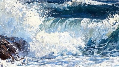 海浪带鱼屏