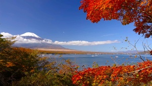 秋天富士山