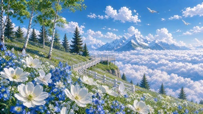 云端花路