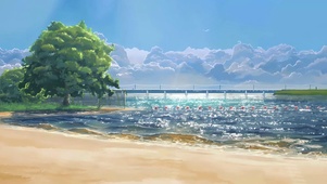 宁静沙滩4K