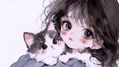 甜妹的小猫