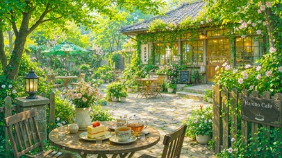 治愈庭院小店