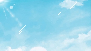 毕业季青春不散场蓝色