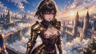 王城女骑