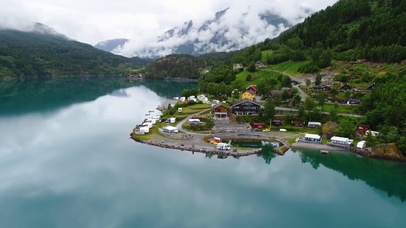 航拍4K风景循环
