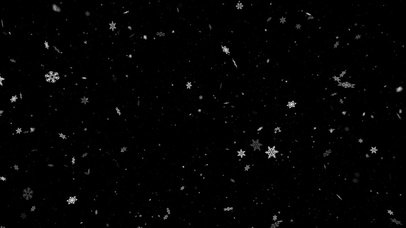 冬季雪花