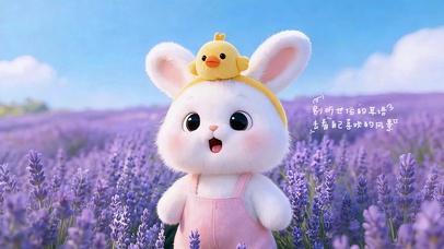 花海小萌兔 治愈