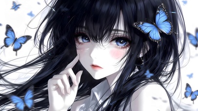 蓝蝴蝶