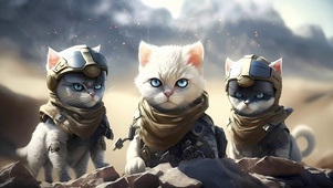 小猫战士