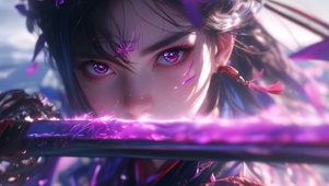 星瞳幻刃 紫瞳惊鸿