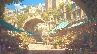 蓝天阳光街道商铺