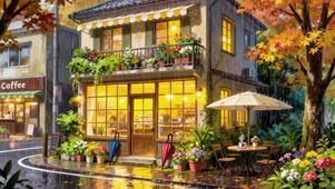 秋雨咖啡馆