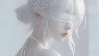 白发少女