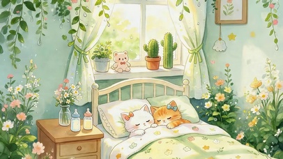 午睡的猫咪
