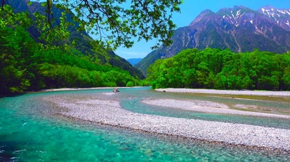 夏日清凉高山流水