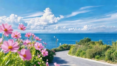 海边的风景