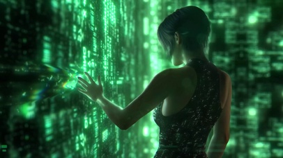 科技虚拟黑客世界