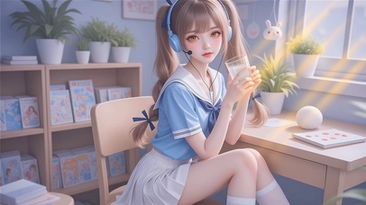 青春女孩高清4k