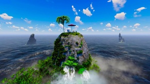唯美休闲海岛