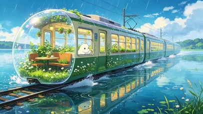 下雨啦