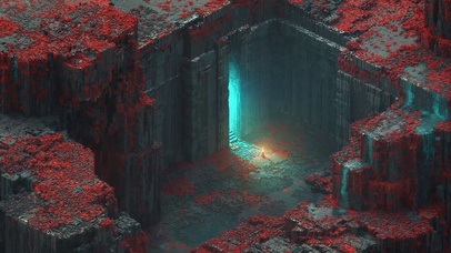 隐秘的遗迹-像素风