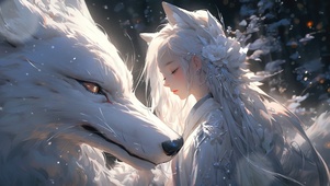 少女与狐